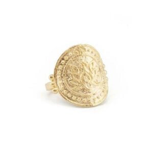 lotus rising gold ring